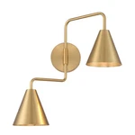 Bellevue SHWS78246 Light 17" Tall Wall Sconce - Brass. Fixed Price $190.00.