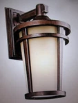 Kichler Atwood 17.75 In. 1-LIGHT BROWNST1 Outdoor Hardwired Wall Lantern Sconce. Fixed Price $123.45.