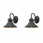 (2 Pack) Bel Air Lighting 1 Weathered Bronze Outdoor Barn Wall Sconce. Fixed Price $34.99.