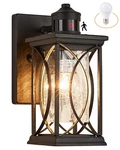 Delicavy Motion Sensor Outdoor Wall Light With Dimmable Bulb, Modern Dusk To .... Fixed Price $90.69.