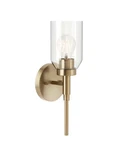 Kichler Madden Light Wall Sconce, Champagne Bronze/clear - 55183CPZ. Fixed Price $53.00.