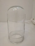 Vintage Pg Co Industrial Rounded Bottom Clear Glass Globe Hr 09/02/2010 - C4. Fixed Price $15.00.