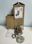 Kichler Lighting 45910NI One Wall Sconce Winslow Brushed Nickel No Globe. Fixed Price $31.50.