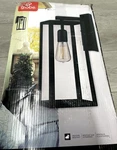 Globe Electric 44176 16" Hurley Outdoor Wall Sconce,matte Black. Fixed Price $29.74.