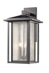 Aspen 3-LIGHT Outdoor Wall Sconce In Black. Fixed Price $346.00.