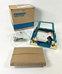 Nos Progress Lighting P3636 Polished Brass White Glass Outdoor Flush Mount Vtg.. Fixed Price $29.99.