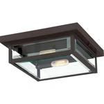 Westover 2-LIGHT Outdoor Flush Mount 4 Inches Tall And 12. Fixed Price $114.99.