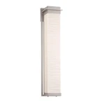 Justice Porcelina Pacific 36" Led Sconce, Wv/nkl PNA-7546W-WAVE-NCKL. Fixed Price $594.00.
