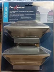 Deckorators 2.5IN.BY Titanium Solar Post Cap Lights Nos. Fixed Price $18.50.