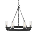 Hinkley Lighting 29206-LV Sawyer 24"W Led Candle Style Black. Fixed Price $964.00.