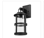 Globe Penelope Matte Black Modern Indoor/outdoor 1-LIGHT Wall Sconce Fixture. Fixed Price $35.60.