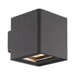 Eurofase Crest Led Outdoor Wall Mount, Graphite Grey/frost Pc 28285-021. Fixed Price $160.00.