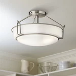 Kichler Alkire 16 1/2" Wide Brushed Nickel Ceiling Light. Fixed Price $264.99.
