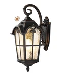 Edishine Dusk To Dawn Outdoor Wall Lights, 20.4" Large Size Exterior Lantern .... Fixed Price $110.10.