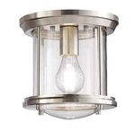 Hampton Bay Melrose Park 8 1 Brushed Nickel Flush Mount Ceiling Light. Fixed Price $28.49.