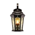 Euri Lighting EFL-130W-MD Flickering Flame Porch Light, Water Glass, With Int.... Fixed Price $156.90.
