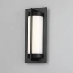 Dweled Oberon 14" High Black Outdoor Wall Light. Fixed Price $347.00.