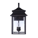 Craftmade Transitional Light Outdoor Lantern, Matte Black 60W ZA3134-TB. Fixed Price $190.40.