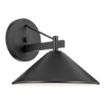 Kichler 49061 Ripley 10" Tall Outdoor Wall Sconce - Black. Fixed Price $187.99.