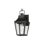 Maxim 30361 Storybook 15" Tall Outdoor Wall Sconce - Black. Fixed Price $126.00.