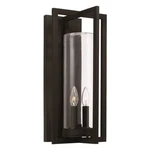 Capital Lighting Kent Outdoor Wall Lantern, Black/clear - 948221BK. Fixed Price $288.00.