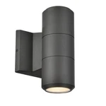 Dainolite OSL-2W Oslo Light 11" Tall Outdoor Wall Sconce Black. Fixed Price $104.00.