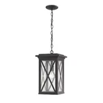 Z-lite 583CHB-BK Brookside 1 Light Outdoor Chain Mount Ceiling Fixture, Black. Fixed Price $448.00.