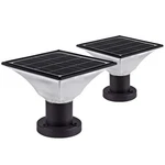 Fooyancho Solar Post Cap Lights Outdoor,dusk Dawn Auto 2 Pack, Black. Fixed Price $89.15.