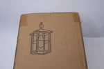 Lnc Modern Farmhouse Outdoor Hanging Lantern 1-LIGHT Coastal Pendant Sealed. Fixed Price $76.68.