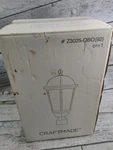 Craftmade Z3025 Bronze Britannia 3-LIGHT Outdoor Post. Fixed Price $80.00.