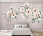 3D Pink Flower Branch G16980 Wallpaper Murals Removable Self-adhesive Honey. Fixed Price $24.94.