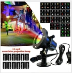 48 Pattern Projector Light Led Laser Film Moving Outdoor Landscape Colorful Lamp. Fixed Price $29.35.