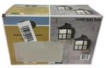 Hampton Bay Black Outdoor Integrated Led Wall Mount Lantern (2-PACK) New. Fixed Price $42.99.