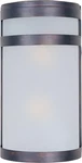 Contemporary 2-LIGHT Outdoor Wall In Rubbed Bronze Dimmable & Wet Rated. Fixed Price $203.99.