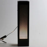 Wac Lighting Black Grate Led Outdoor Wall Sconce WS-W39818-BK. Fixed Price $150.00.