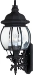 Maxim 1037BK Crown Hill 4 Light Outdoor Wall Lantern-black 25.5"H. Fixed Price $220.00.