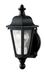 Hinkley Lighting H1819 12"H Lantern Outdoor Wall Sconce - Black. Fixed Price $219.00.