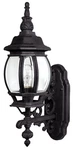 Capital Lighting 9867 French Country 19" Outdoor Wall Sconce - Black. Fixed Price $110.00.