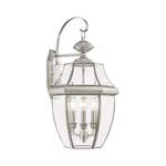 Livex Lighting 2351 Nickel Monterey 3-LIGHT Outdoor Wall Sconce. Fixed Price $335.96.