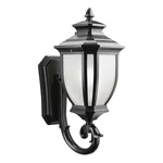 Kichler 9041BK Salisbury 1-LIGHT 19.25" Outdoor Medium Wall Black Finish. Fixed Price $299.99.