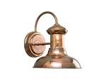 Progress Lighting P5721-14 Brookside Wall Sconce With Metal Shade, Copper. Fixed Price $160.00.