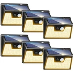 Peasur Solar Motion Lights Outdoor Waterproof 6 PACK/140LED , Warm White. Fixed Price $42.83.