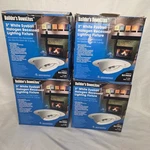 4 Builder's Downlites 3" White Eyeball Halogen Recessed Lighting Fixture Set Lot. Fixed Price $99.99.