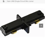 Halo Juno Wac L908MB H-track Joiner Black L-650 Series System. Fixed Price $25.00.