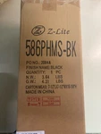 Z-lite 586PHMS-BK Glenwood 15" Tall Outdoor Single Head Post Light Black. Fixed Price $194.00.