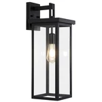 Tewei Large Size Outdoor Wall Lantern Exterior Light Fixture, Matte Blac.... Fixed Price $134.25.