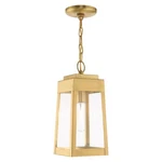Oslo - 1 Light Outdoor Pendant Lantern In Mid Century Modern Style 6.25. Fixed Price $299.96.