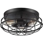 Savoy House Scout Ceiling Light Flush Mount, English Bronze 6-8074-15-13. Fixed Price $69.95.