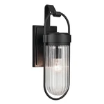 Kichler 59124 Brix 19" Tall Wall Sconce - Black. Fixed Price $259.99.
