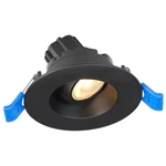Lotus 2" Round Regressed Gimbal Led DOWNLIGHT-5W-2700K-380 LUMENS-120V-BLACK. Fixed Price $45.00.